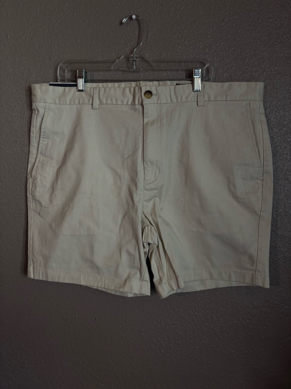 Vineyard Vines Men's Khaki Flat-Front Shorts